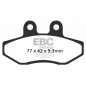 BRAKE PAD CARBON SCOOTER