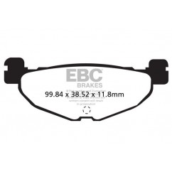 BRAKE PAD CARBON SCOOTER