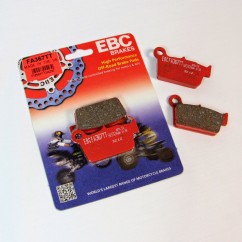 BRAKE PAD CARBON TT DIRT