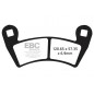 BRAKE PAD CARBON TT DIRT