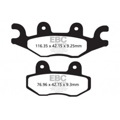 BRAKE PAD CARBON TT DIRT