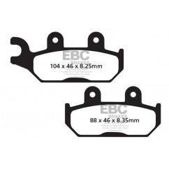 BRAKE PAD CARBON TT DIRT