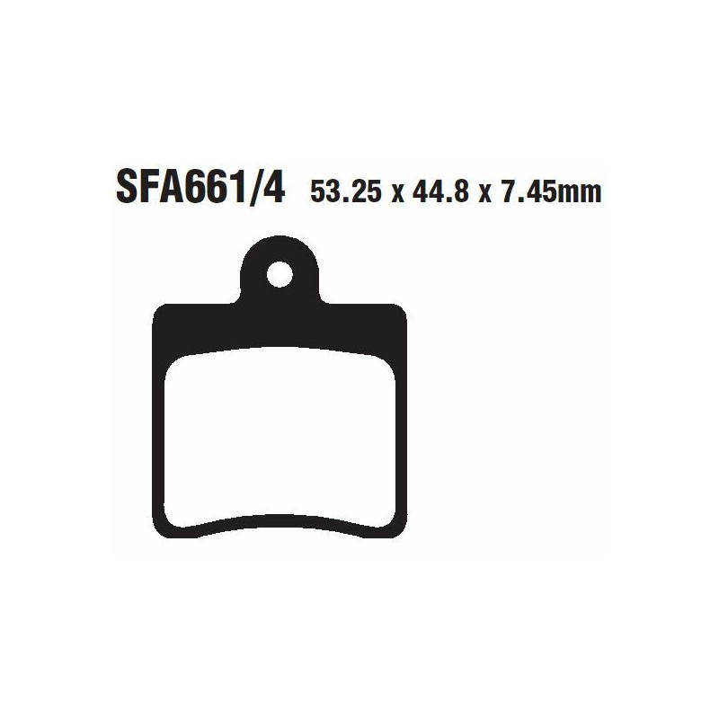 BRAKE PAD SFA ORG SCOOTER