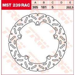 Disques de frein Racing