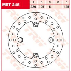 Disque de frein rond fixe 220-250 mm