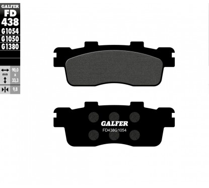 BRAKE PAD SEMI METAL