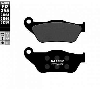 BRAKE PAD SEMI METAL