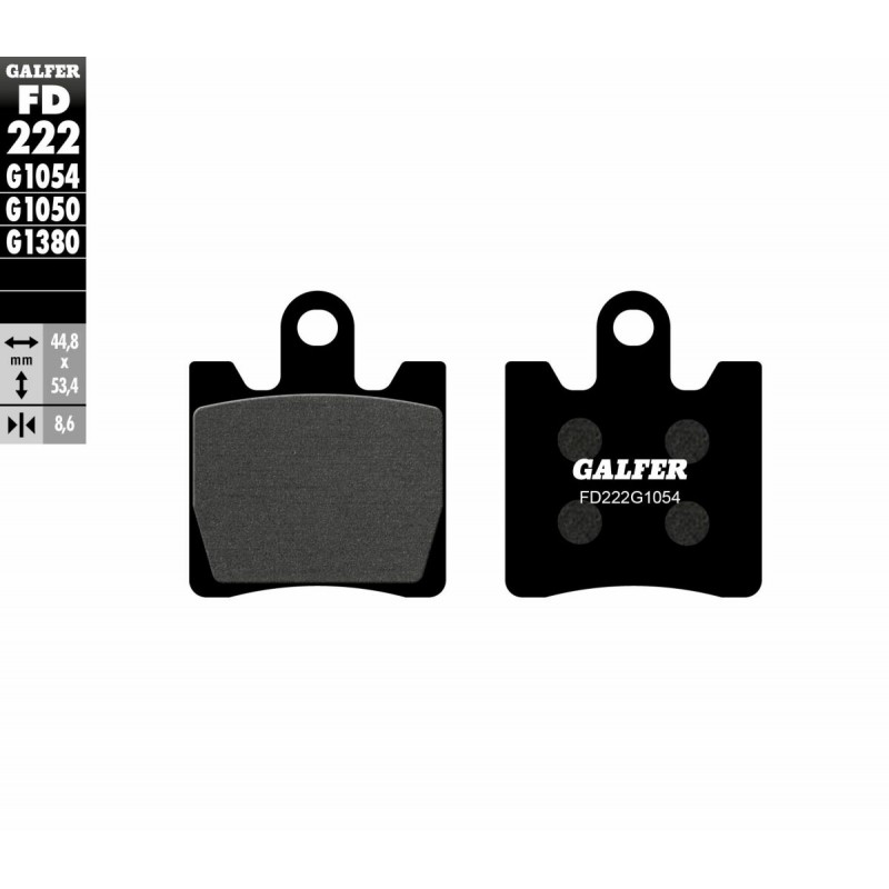 BRAKE PAD SEMI METAL