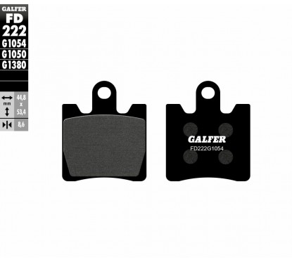 BRAKE PAD SEMI METAL