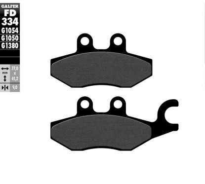 BRAKE PAD SEMI METAL