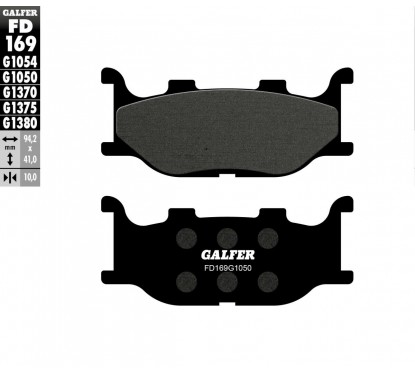 BRAKE PAD SEMI METAL SCOOTER