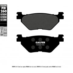 BRAKE PAD SEMI METAL