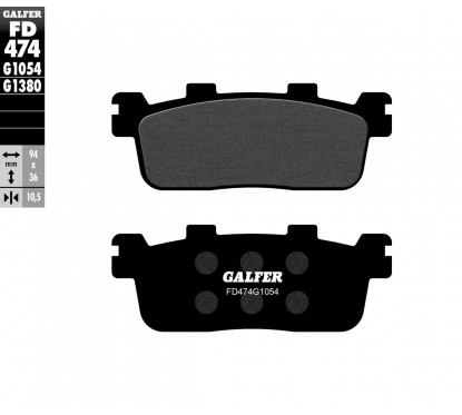 BRAKE PAD SEMI METAL