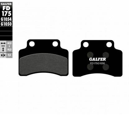 BRAKE PAD SEMI METAL SCOOTER