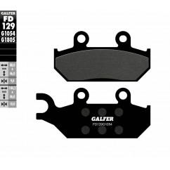 BRAKE PAD SEMI METAL