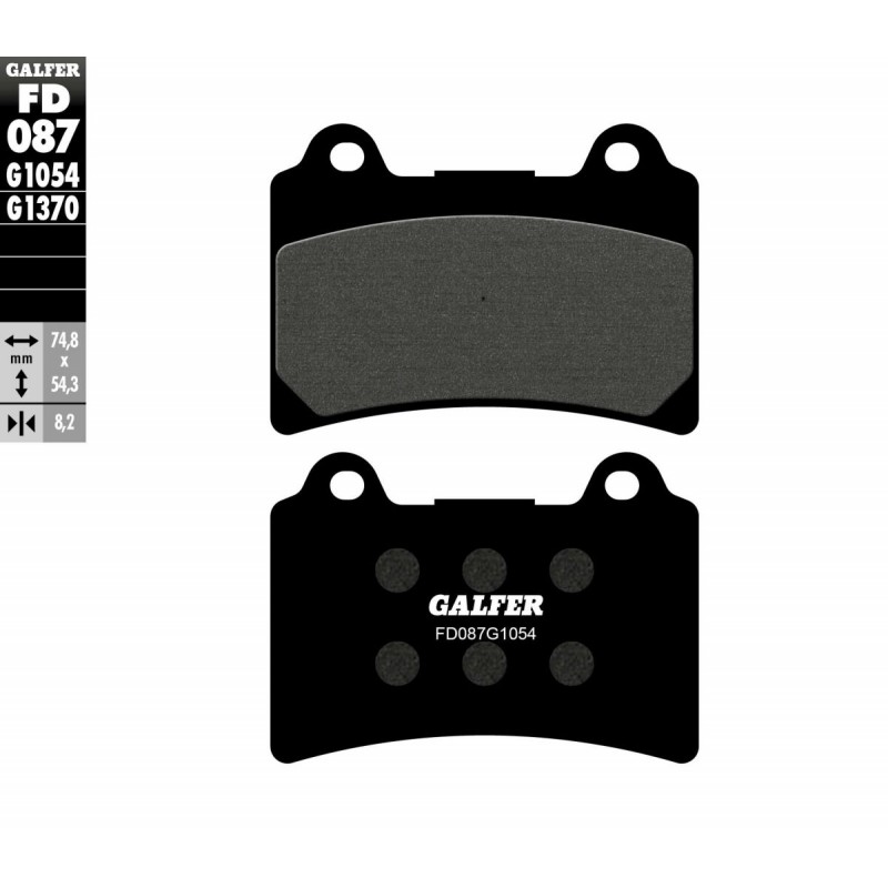 BRAKE PAD SEMI METAL