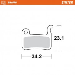 BRAKE PAD SINTER