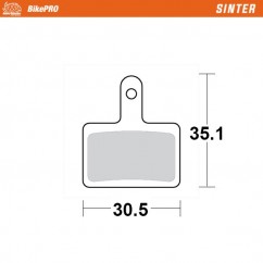 BRAKE PAD SINTER