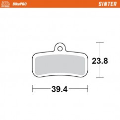 BRAKE PAD SINTER