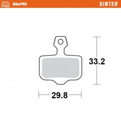 BRAKE PAD SINTER