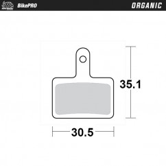 BRAKE PAD ORGANIC