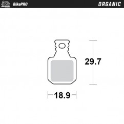 BRAKE PAD ORGANIC