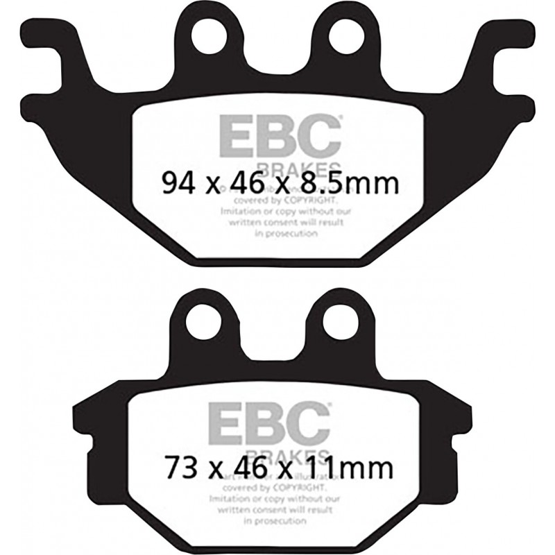 BRAKE PAD CARBON SCOOTER