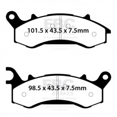 BRAKE PAD FA SER ORGANIC