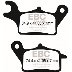 BRAKE PAD CARBON SCOOTER