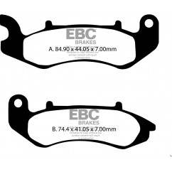 BRAKE PAD SFA ORG SCOOTER