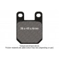 BRAKE PAD CARBON TT DIRT