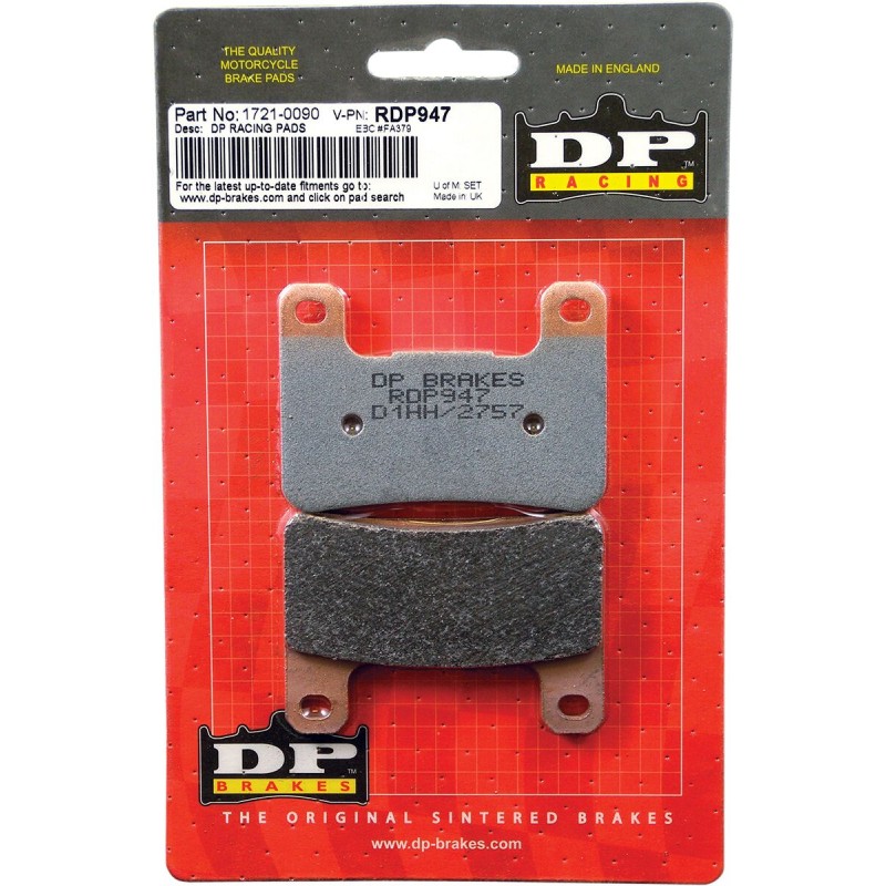 BRAKE PAD SINTERED RDP947