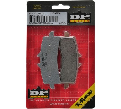 BRAKE PAD SINTERED RDP978