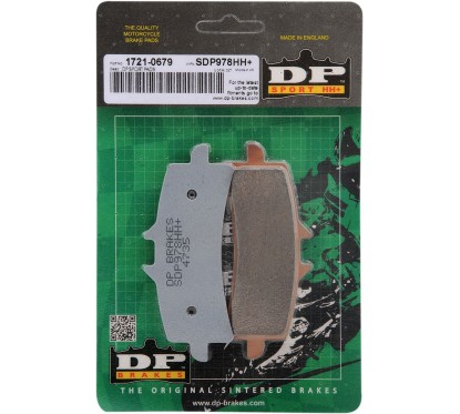 BRAKE PAD SINTERED SDP978