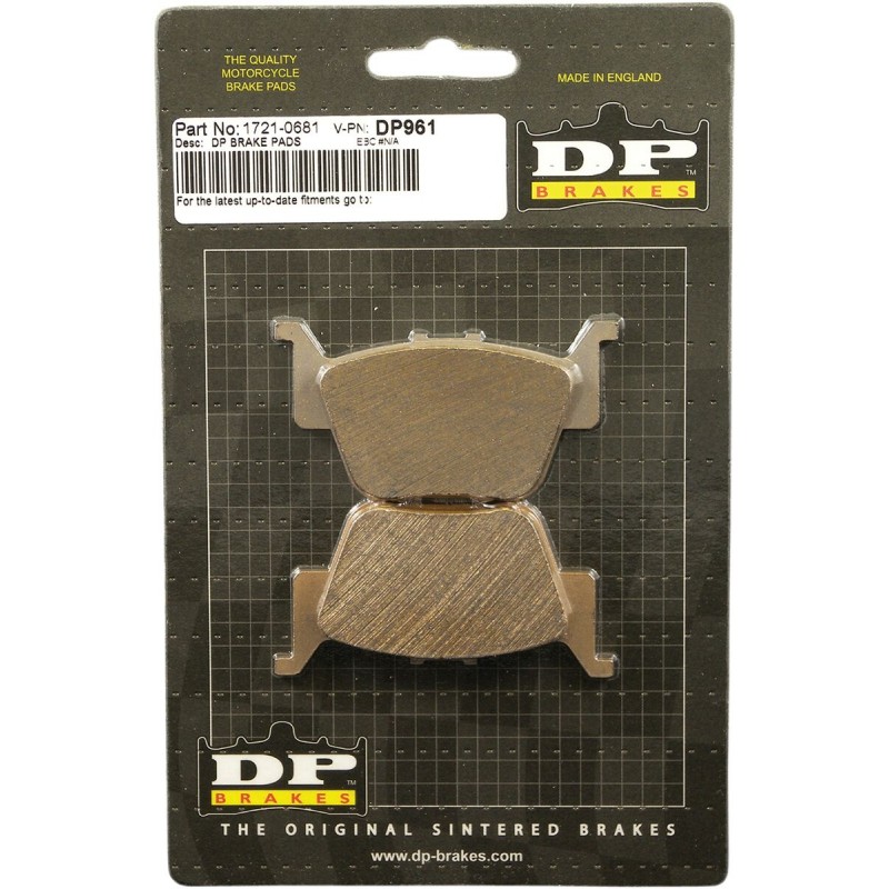 BRAKE PAD SINTERED DP961