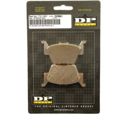 BRAKE PAD SINTERED DP961