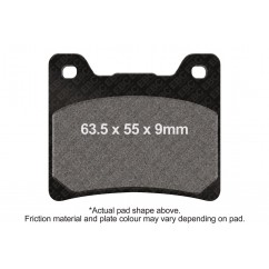 BRAKE PAD EBC EPFA088HH