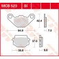 BRAKE PAD TRW MCB523SI