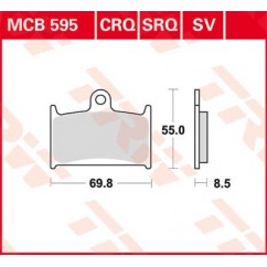 BRAKE PAD TRW MCB595SV