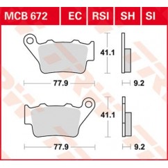 BRAKE PAD TRW MCB672RSI