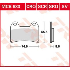 BRAKE PAD TRW MCB683CRQ