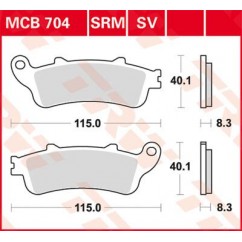 BRAKE PAD TRW MCB704SV