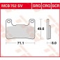 BRAKE PAD TRW MCB752SV