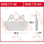 BRAKE PAD TRW MCB777SV