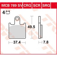 BRAKE PAD TRW MCB789SV