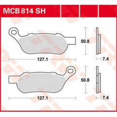 BRAKE PAD TRW MCB814SH