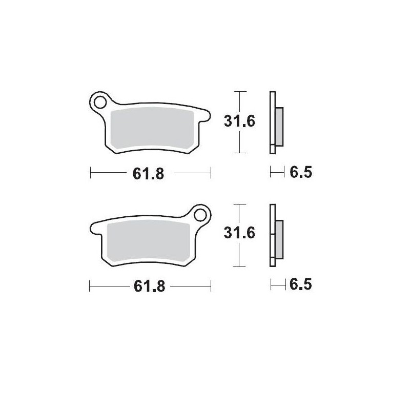 BRAKE PAD RACING GP