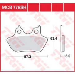 BRAKE PAD 44082-00C