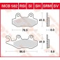 BRAKE PAD TRW MCB582SH