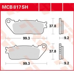 BRAKE PAD TRW MCB817SH